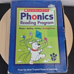 Scholastic Phonics Reading Program Step 1 Phonics + Spelling +Writing Set
